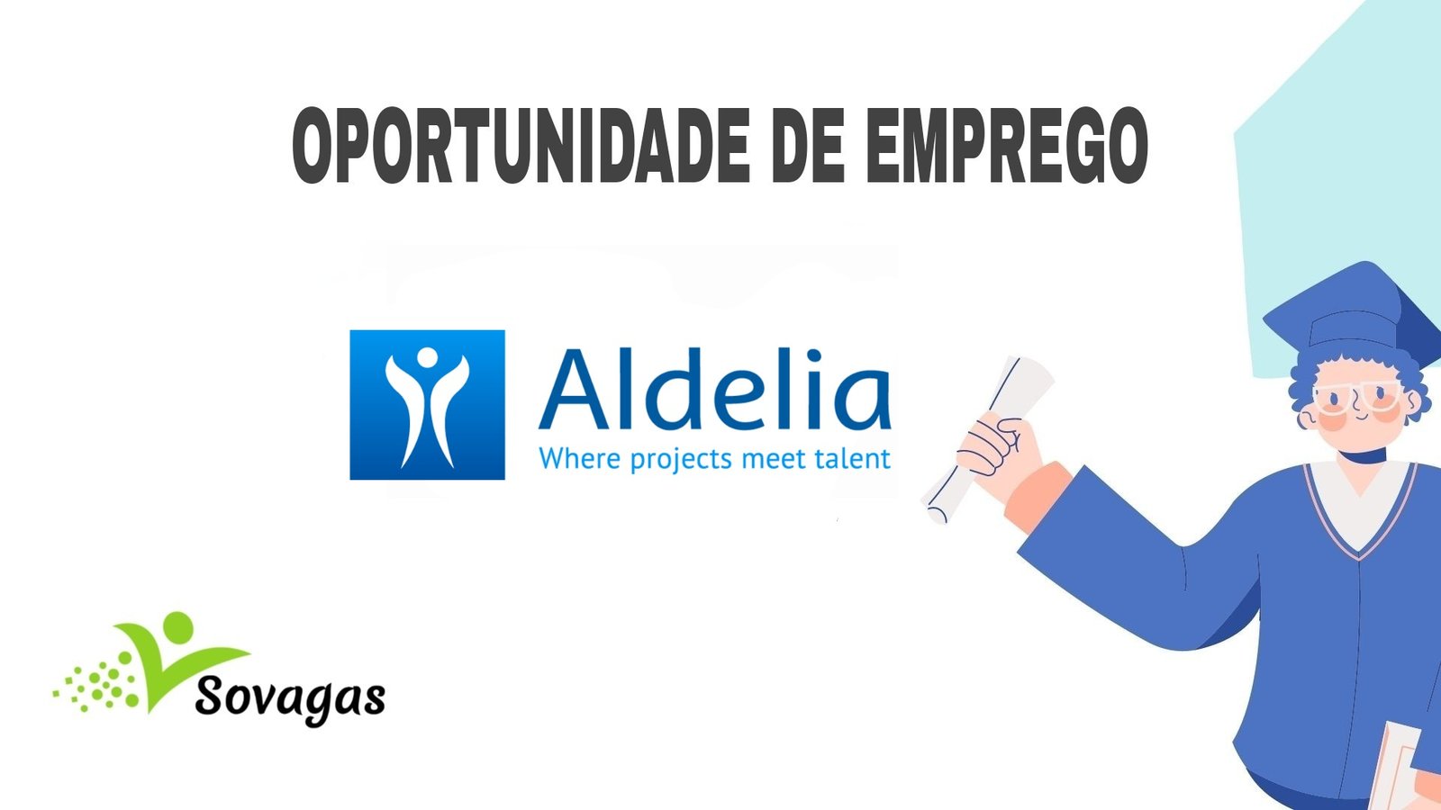 A aldelia oferece (53) vagas de emprego para técnicos de