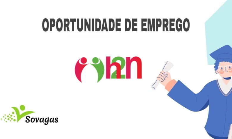 A associação h2n abre (04) vagas de emprego em diversas