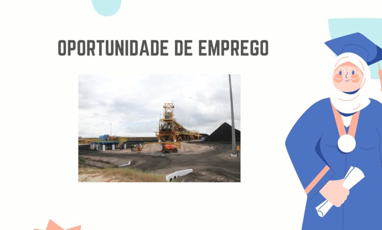 A mozam mineraÇÃo oferece (04) vagas de emprego em diversas