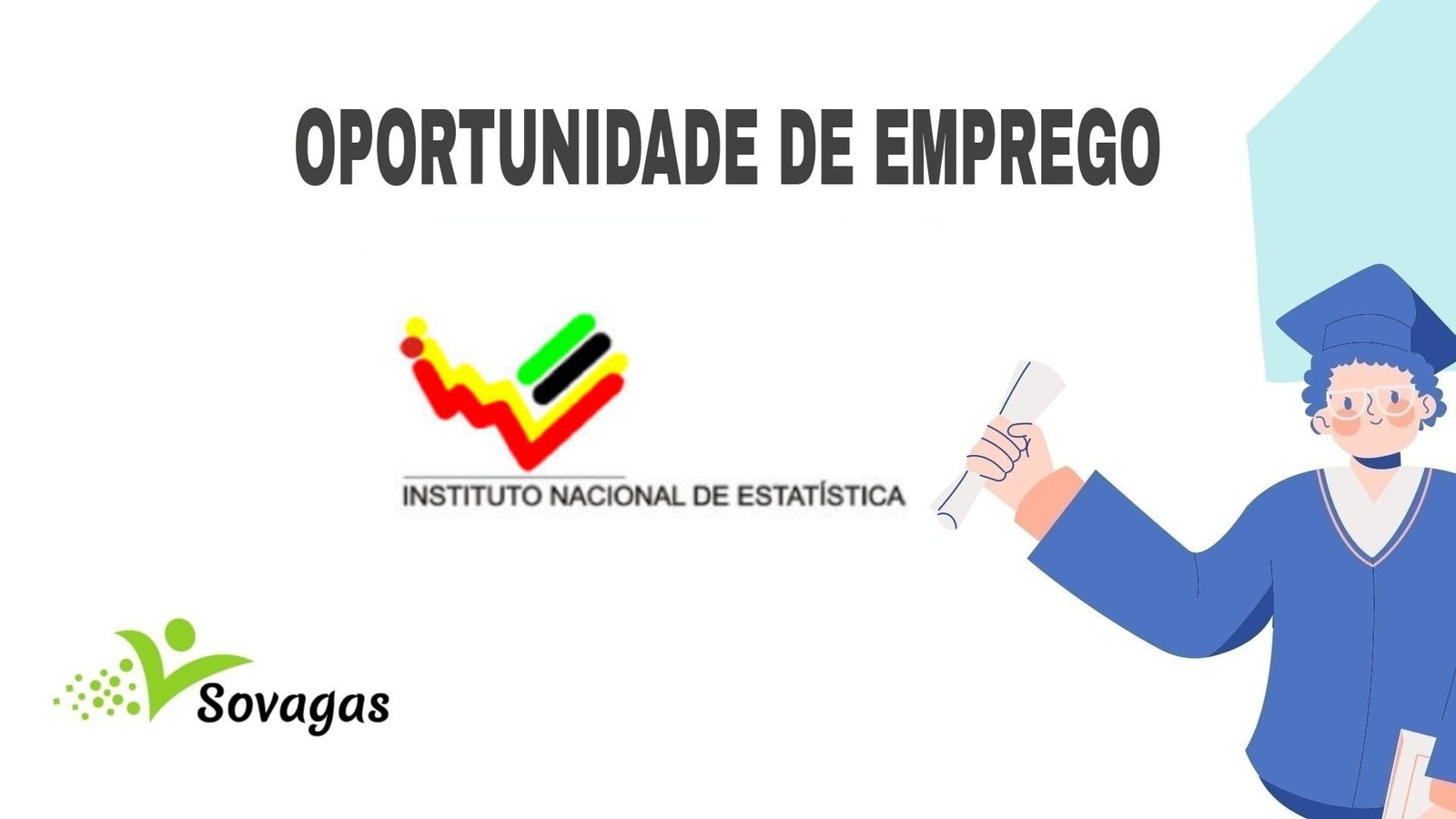 O ine anuncia (454) vagas emprego para todas as províncias