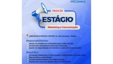 Vaga marketing e comunicação