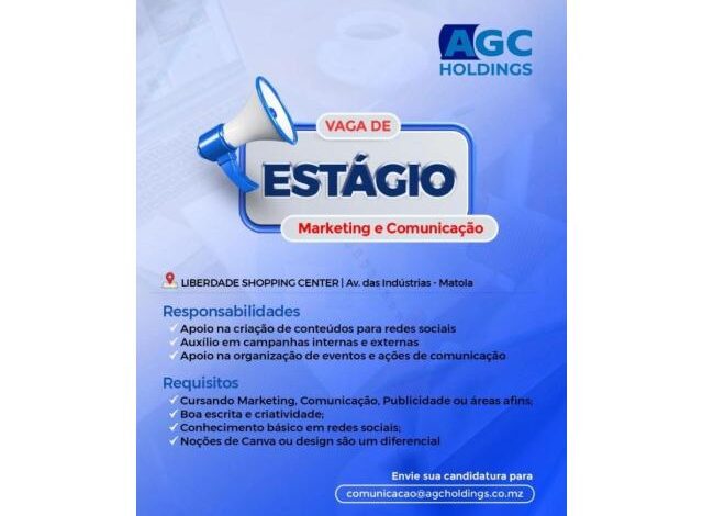 Vaga marketing e comunicação