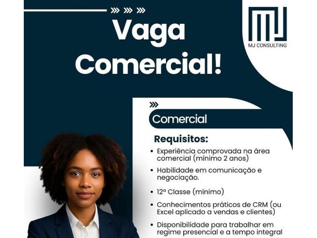 Vaga – comercial (maputo) mais vagas
