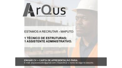 Vagas – técnico de estruturas e assistente administrativo (arqus su