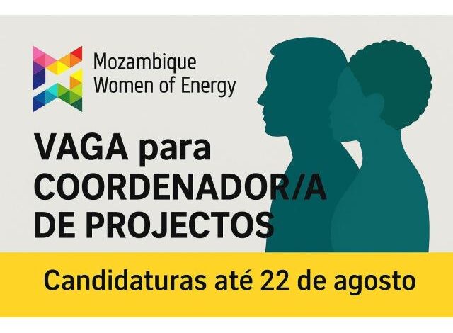 Vaga – coordenador(a) de projecto (mwe)
