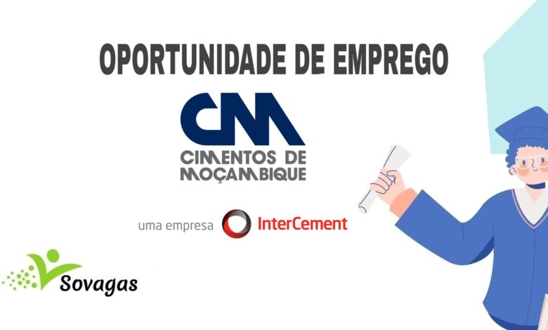 A cimentos de moçambique oferece (03) vagas de emprego e