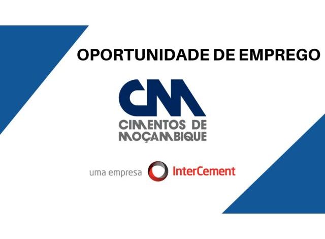 A cimentos de moçambique está a recrutar envie ja