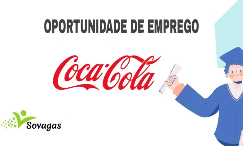 A coca cola está a recrutar novo pessoal