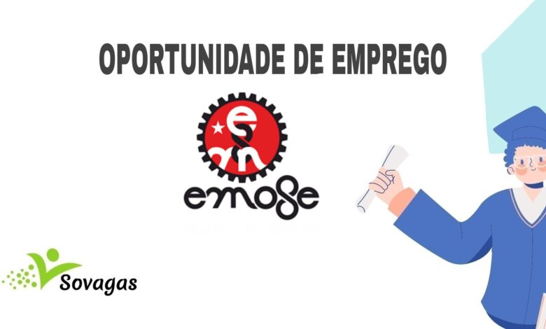 A emose abre (03) vagas de emprego em diversas Áreas