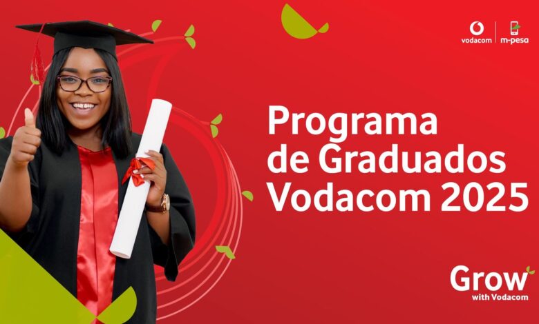 A vodacom está a recrutar candidatos sem experiência para o