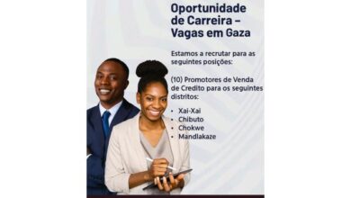 Vagas – (10) promotores de venda de crédito para (xai xai,