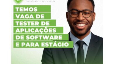 Vagas – tester de aplicações de software e um(a) estagiário