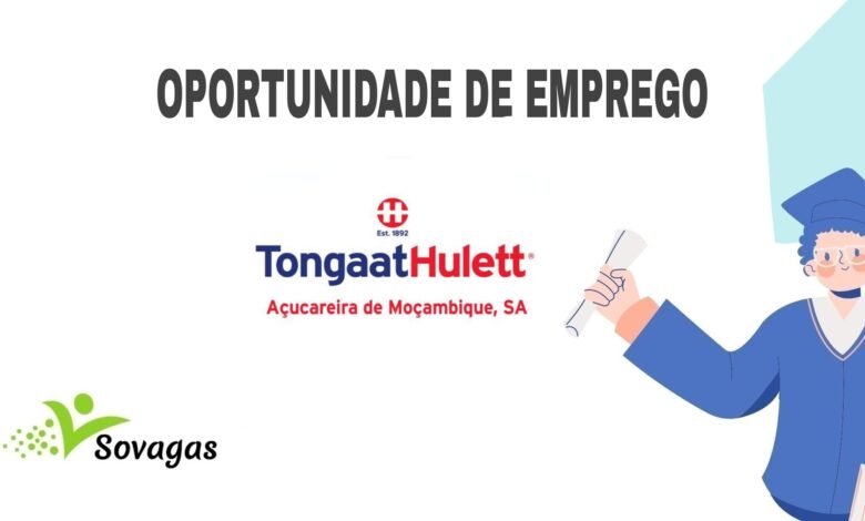 A tongaat hulett oferece (02) vagas de emprego em diversas