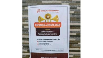 O supermercado matola tem mais de (13) vagas de emprego