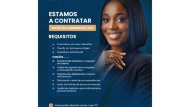 Vaga para secretária administrativa mais vagas
