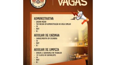 Vagas para fiel de armazém com 10ª classe