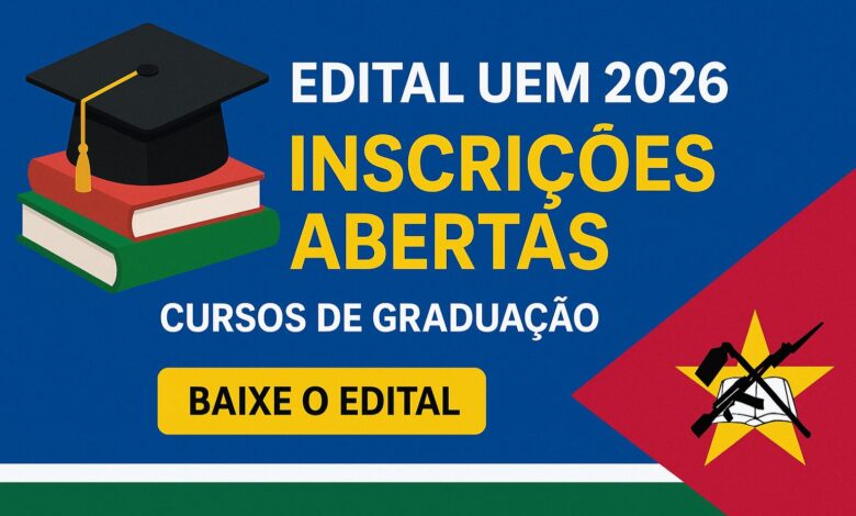 Edital uem 2026: inscrições abertas para cursos de graduação da