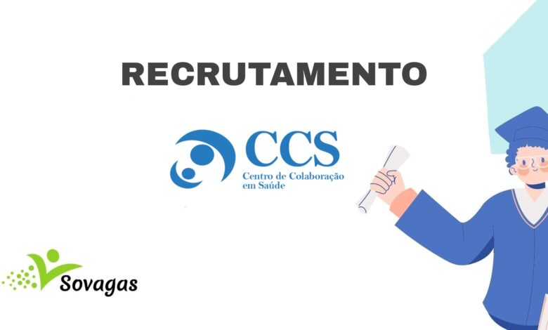 O ccs oferece (12) vagas de emprego em diversas Áreas