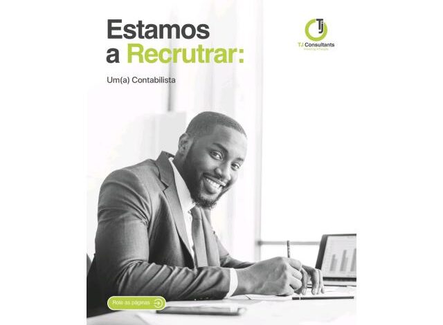 Vaga para contabilista tj consultants