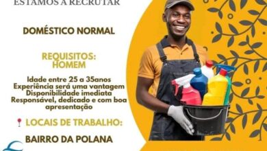 Vaga para empregada doméstica mais vagas