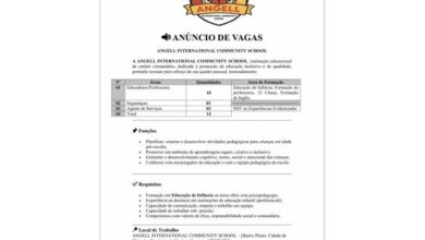 Vagas para (14) seguranças, (03) agente de serviços e (10)