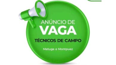 Vagas para técnicos de campo