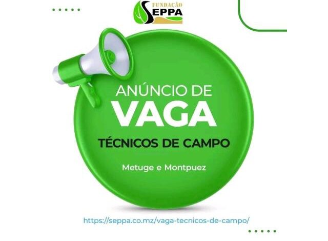 Vagas para técnicos de campo