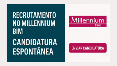 Recrutamento no millennium bim: candidatura espontânea