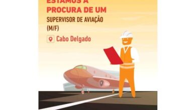 Vaga – supervisor de aviação