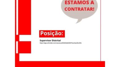 Vagas para (120) supervisores distritais