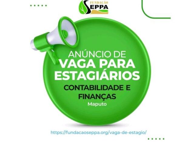 Vagas para (3) estagiários de contabilidade e finanças
