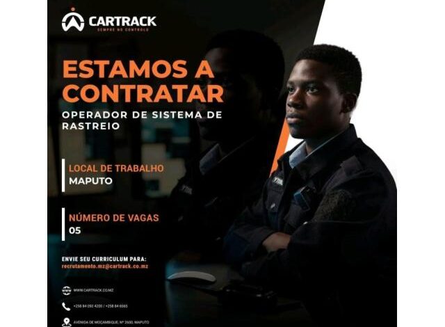Vagas – (05) operadores(as) de sistema de rastreio (cartrack)