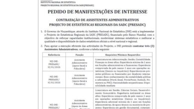 Vagas – (3) assistentes administrativos