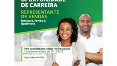 Vagas – representantes de vendas