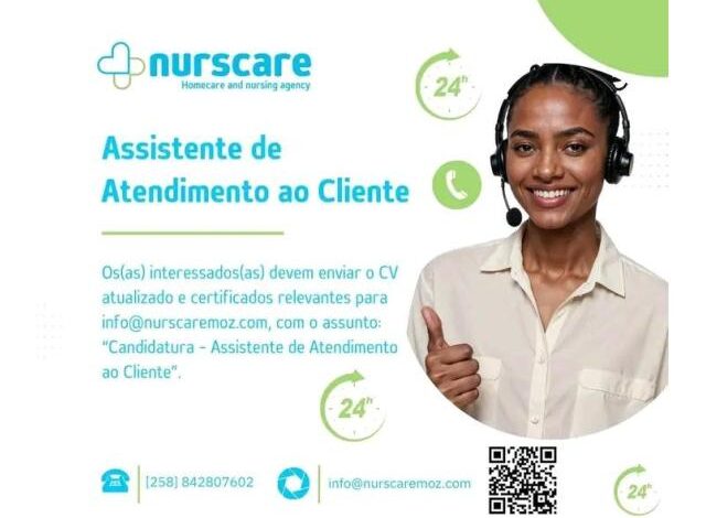 Vaga um(a) assistente de atendimento ao cliente