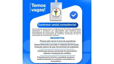 Vagas – consultores(as)