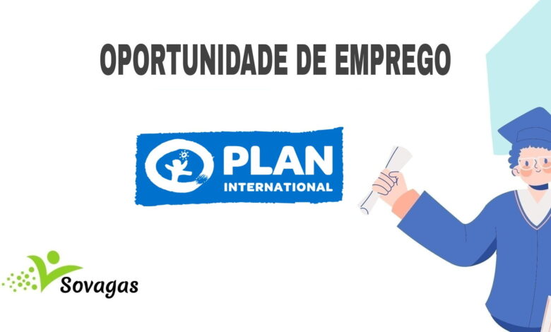 A plan international abre inscrições para o preenchimento de 2