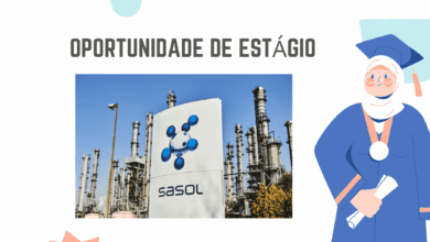 A sasol oferece (15) vagas de estÁgio nível médio