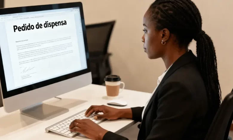 Como pedir despensa no trabalho em moçambique