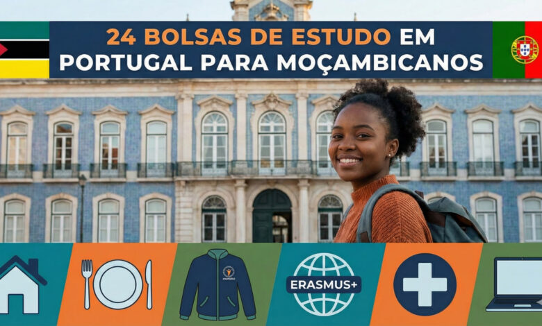 Imperdível: 24 bolsas de estudo em portugal para moçambicanos