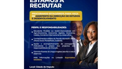 Vaga – estÁgio para assistente da direcÇÃo de estudos e
