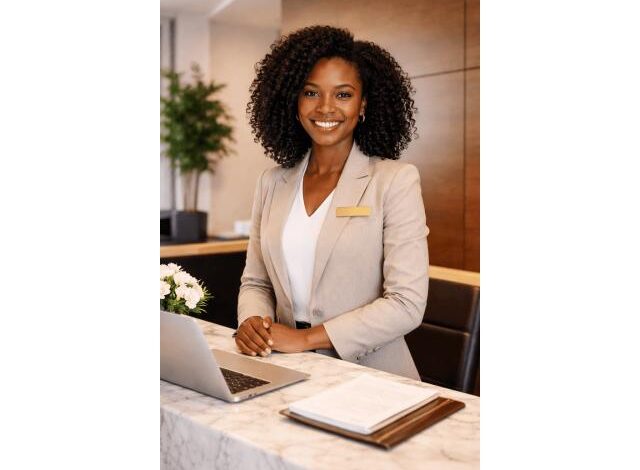 Vaga para recepcionista e assistente de direcção (m/f)