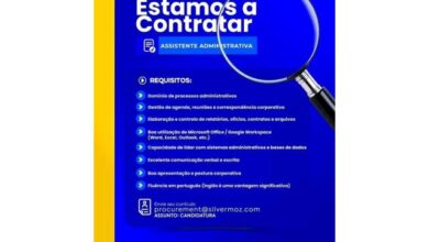 Vaga para assistente administrativa mais vagas