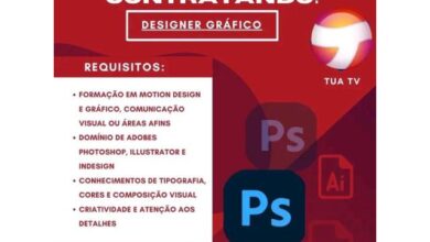 Vaga para designer gráfico(a) mais vagas