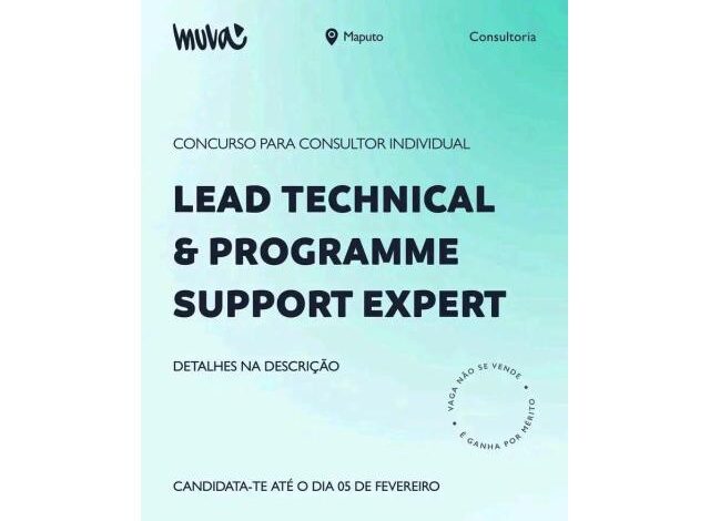 Vaga para um(a) consultor individual