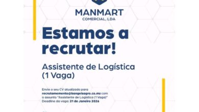 Vaga – assistente de logística