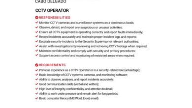 Vaga – cctv operator mais vagas