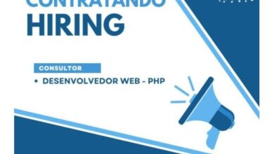 Vaga – consultor – desenvolvedor web php