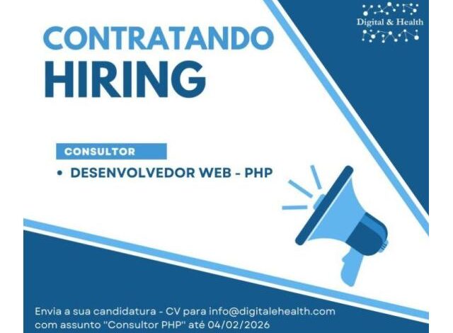 Vaga – consultor – desenvolvedor web php