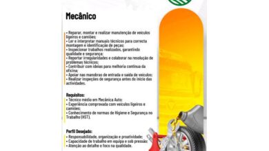 Vaga – mecânico mais vagas